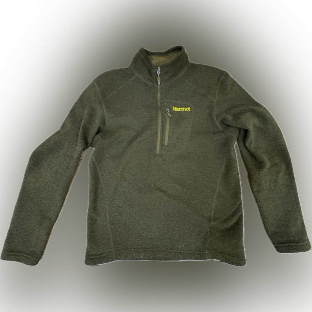 Marmot Men’s 1/4 Zip Mid-weight Fleece EUC
